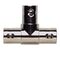 Female T Tap BNC Connector 75 Ohm Nickel-Plated Brass Ness