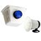 External Siren Kit 8 Ohm Horn Speaker Blue Strobe Ness