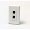 2-Jack Wall Plate White Ness