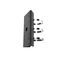 Pole Mount Bracket Black DS-1275ZJ-SUS Hikvision