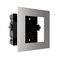 Stainless Steel Flush Mount Bracket DS-KD-ACF1/S Hikvision