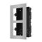 Stainless Steel Flush Mount Bracket DS-KD-ACF2/S Hikvision