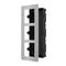 Stainless Steel Flush Mount Bracket DS-KD-ACF3/S Hikvision