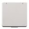 Euro Valve White Wall or Skirting Mount Valet