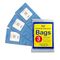 Universal Vacuum Bags Pack of 3 Self-Adhesive Flap Valet