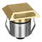 Emit Deck Light 55mm RGBW 12/24V Square Slot Brass Domus