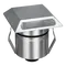 Emit Deck Light 55mm RGBW 12/24V Square Slot 316 Stainless Domus