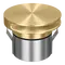 Emit Deck Light 85mm 6W RGBW 12/24V Round Slot Brass Domus