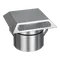 Emit Deck Light 85mm RGBW 12/24V Square Slot 316 Stainless Domus