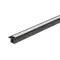 Micro Recessed LED Profile Opal Diffuser Black 3m Length Domus