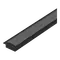 Nova-17 Recessed LED Profile Black Diff Black 2.5m Domus