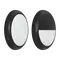 Veyra LED Emergency Bunker Dimming Sensor IP65 IK10 Black Domus
