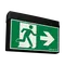 LED Exit Sign 24m 2.5W Maintained/Non-Maintained Black Domus