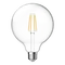 LED Filament Globe G120 7.8W E27 Clear Dimmable 6500K Domus
