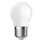 LED Filament Fancy Round G45 4.2W E27 Frosted 2700K Domus