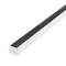 Omega-17 Surface LED Profile Black Diffuser White Per Metre Domus