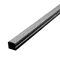 Omega-17 Surface LED Profile Opal Diffuser Black Per Metre Domus