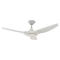 Strike 48 Inch 1220mm DC Ceiling Fan 3 Blade White/White Domus
