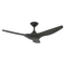 Strike 48 Inch 1220mm DC Ceiling Fan 3 Blade Black/Black Domus