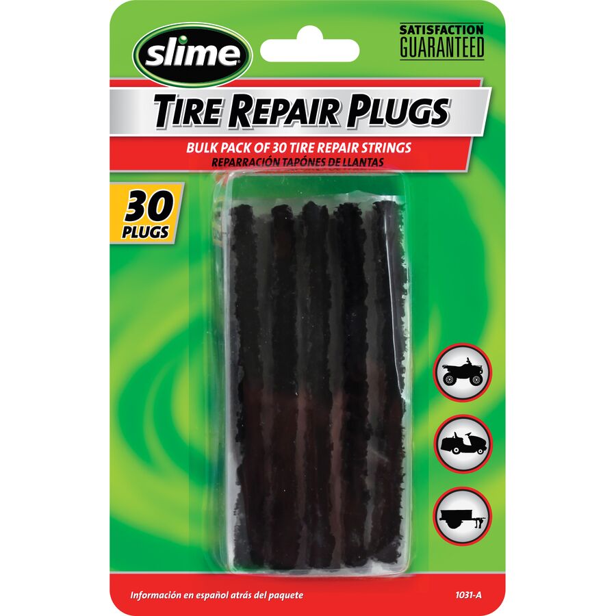 Tyre Repair Plugs 30 Black Strings 7 Ply Construction No Glue