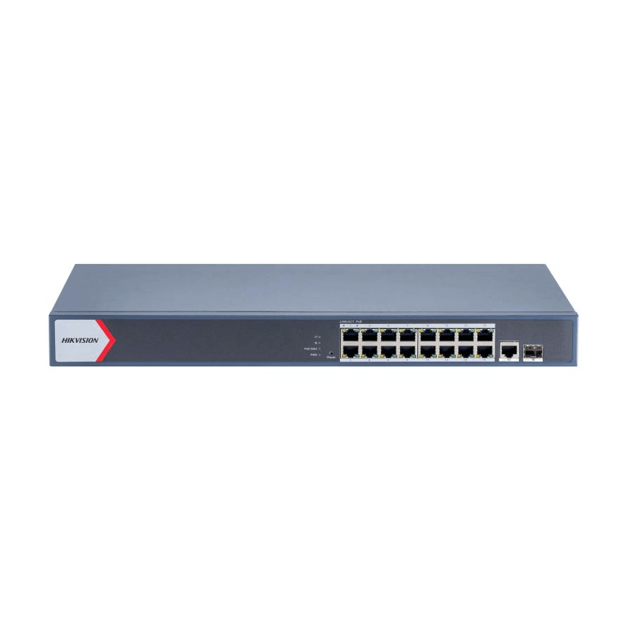 16 Port Managed Gigabit PoE Switch | 230W Power Budget | Cloud