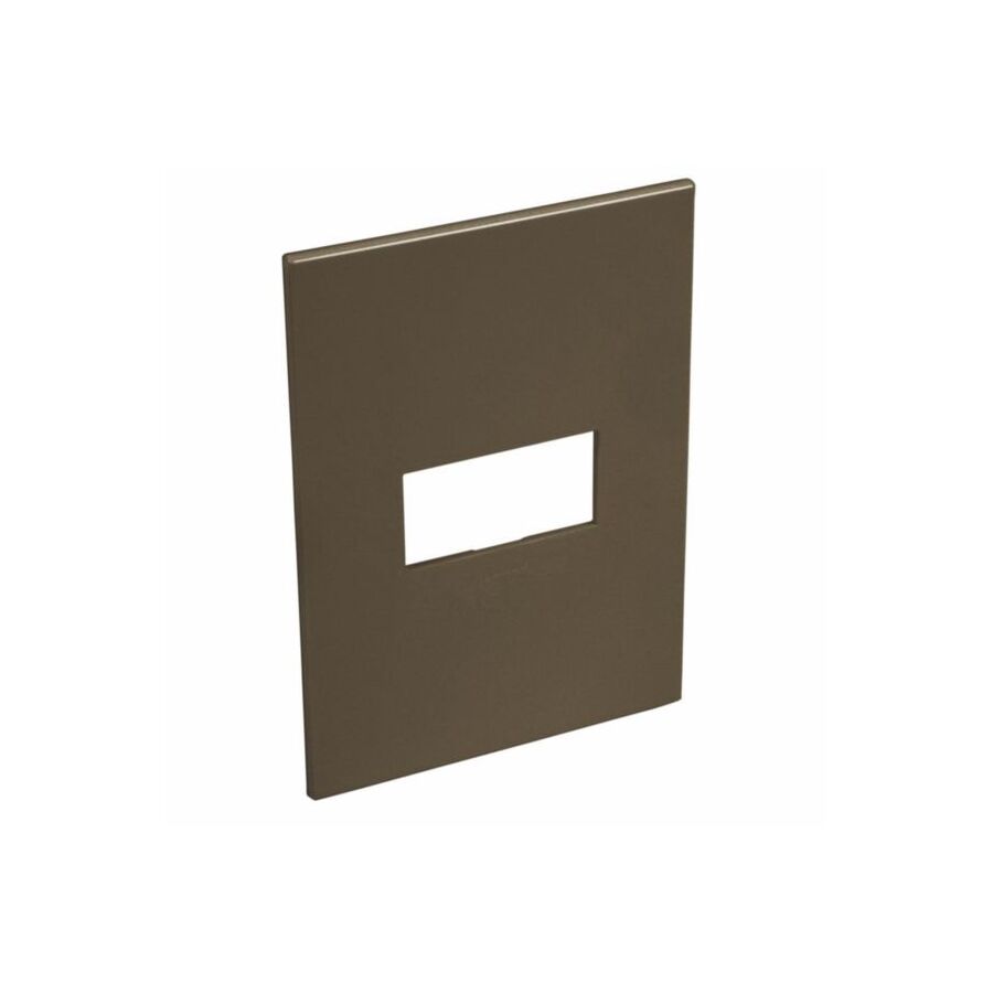 Arteor™ Electrical Wall Plate | Dark Bronze | 1 Horizontal Module ...