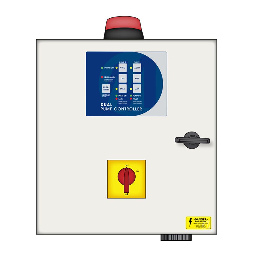 Dual Pump Controller | Auto/Manual Operation | Thermal Overload ...